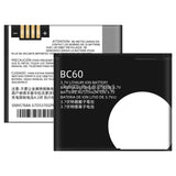 Motorola BC60 Phone Battery C261_L6_L2_L7_SLVR L7 Factory Wholesale Export