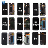 Compatible for Samsung S9 plus s10+ S19 NOTE8 note20 S21 S8 Screen Assembly Original with Frame Wholesale