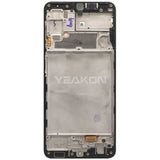 Compatible for Samsung A22 4G Mobile Cell Phone Display A225 Integrated Inner and Outer Screen Screen Assembly with Frame Lcd
