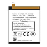 Compatible for VESTEL VNS Z10 Mobile Cell Phone Battery VS-BAT-3050-11.74-SPV4SC52 Factory Wholesale