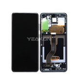 Compatible for Samsung S20 PLUS Mobile Cell Phone Screen G985 Inner and Outer Screen Display LCD Screen with Frame lcd
