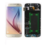 Compatible for Samsung S6 Mobile Cell Phone Screen G920 Display Touch Screen LCD Assembly Screen With Frame LCD