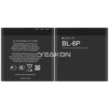 Compatible for Nokia NK 6500C_7900_Prism_7900P mobile cell phones battery BL-6P Factory wholesale and export