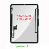 Compatible for ipad pro 11 2nd A2228 A2231 A2068 A2230 Touch Screen