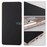 Compatible for Samsung S21 plus Screen Assembly Original with Frame G9960 Mobile Cell Phone Display S21+ Integrated Inner and Outer Wholesale