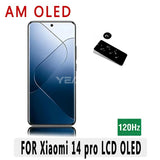 Compatible for Xiaomi 14 pro Screen Assembly Touch Screen Mobile Cell Phone Screen LCD AMOLED Xiaomi wholesale