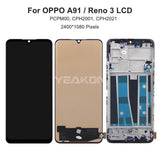 Compatible for OP A75 Screen Assembly LCD Screen Inner and Outer Screen Touch Screen Mobile Cell Phone Display Assembly LCD wholesale