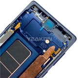 Compatible for Samsung Note9 Screen Assembly Original with Frame N9600 Mobile Cell Phone Display Screen N960U_F Inner and Outer Screen LCD Wholesale