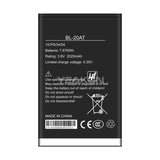 Compatible for Tecno H7/J7 mobile cell phone batteries BL-20AT durable battery board 2020mAh factory wholesale and foreign trade