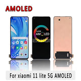 Compatible for xiaomi 11 lite 5G Screen Assembly LCD Screen LCD Mobile Cell Phone Screen AM OLED wholesale