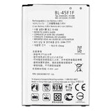 Compatible for LG K8_K9_X210_K7_M210_US215 mobile cell phones battery BL-45F1F factory wholesale, export