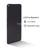 Compatible for realme 8 5G Screen Assembly Q3i Mobile Cell Phone LCD V13 Integrated Inner and Outer LCD Universal Wholesale