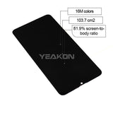 Compatible for Samsung A20S Screen Assembly Original with Frame A207F Mobile Cell Phone LCD Display Integrated Inner and Outer LCD Wholesale