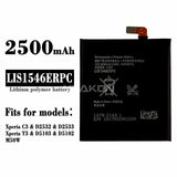 Compatible for Sony C3_D2533_D2502_T3_M50W Mobile Cell Phone Battery LIS1546ERPC Factory Wholesale