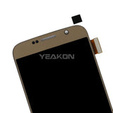 Compatible for Samsung S6 Screen Assembly Original with Frame G9200 Mobile Cell Phone Display G920U_F Integrated Inner and Outer LCD Wholesale