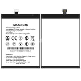 Compatible for Oukitel Mobile Cell Phone Battery C36 High Capacity Brand New Durable Battery Board 5150 mAh Factory Wholesale Export
