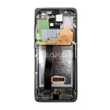 Compatible for Samsung S20 ultra Screen Assembly Original with Frame G988F Mobile Cell Phone Display Integrated Inner and Outer LCD Wholesale