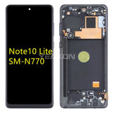 Compatible for Samsung Note10 lite Screen Assembly Original with Frame N770F_DS Mobile Cell Phone Display Inner and Outer Screen LCD Wholesale