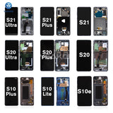 Compatible for Samsung S9 plus s10+ S19 NOTE8 note20 S21 S8 Screen Assembly Original with Frame Wholesale