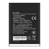Compatible with Tecno BL-24AT brand new external durable mobile cell phone battery 2430mAh, factory wholesale and foreign trade