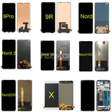 Compatible for Oneplus nord 2 Screen Assembly One Plus Nord 2 5G Inner and Outer Screen 1+nord2 Original with Frame Wholesale