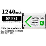 Compatible for Sony DSC-RX100_DSC-WX500_DSC-HX400_ZV-1 Camera Battery NP-BX1 Wholesale