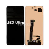 Compatible for Samsung S20 ultra Screen Assembly Original with Frame G988F Mobile Cell Phone Display Integrated Inner and Outer LCD Wholesale