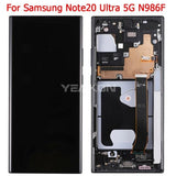 Compatible for Samsung NOTE20ultra Mobile Cell Phone Screen Inner and Outer ScreenN986Display LCD Screen with Frame LCD Wholesale