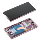 Compatible for Samsung S22 Ultra LCD Screen Assembly Inner and Outer Screen With Frame Mobile Cell Phone Display LCD Wholesale