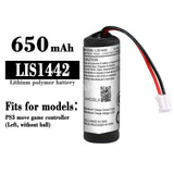 Compatible for Sony PS3 move game controler Game Controller Battery LIS1442 no dribble with left-hand