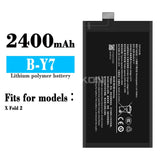 Compatible for VIVO X Fold 2 mobile cell phone battery B-Y6_B-Y7 built-in 2400mah factory wholesale foreign trade