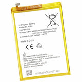 Compatible with Transsion Itel P51 mobile cell phone battery BL-49DI built-in charging board 5000mAh, factory wholesale and foreign trade
