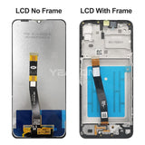 Compatible for Samsung A22 5G A226 Screen Assembly Integrated Inner and Outer Screen Screen Assembly with Frame