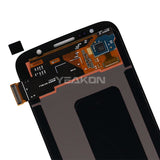 Compatible for Samsung S6 Screen Assembly Original with Frame G9200 Mobile Cell Phone Display G920U_F Integrated Inner and Outer LCD Wholesale