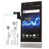 Compatible for Sony Xperia P_LT22i_LT27 Mobile Cell Phone Battery AGPB009-A001 Built-in Board Wholesale