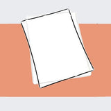 Compatible for ipad2_3_4_Touch Screen Bracket Gasket Bezel Gasket Plastic Bezel Rubber Gasket