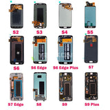 Compatible for Samsung S7 edge Screen Assembly Original with Frame G935 Mobile Cell Phone Display Integrated Inner and Outer LCD Wholesale