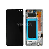 Compatible for Samsung S10 Screen Assembly Original with Frame G973 Mobile Cell Phone Display G973F_U Integrated Inner and Outer LCD Wholesale