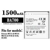 Compatible for Sony BA700 Mobile Cell Phone Battery Ericsson MT11i_MT15i_MK16i_ST18i_St18a