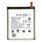 Compatible for LG mobile cell phone battery Velvet 5G_LM-G900 with built-in charging pad BL-T50 Wholesale stock available