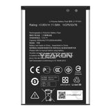 Compatible for ASUS Zenfone2 Laser_ZE600KL_Z00MD_ZE550KL Mobile Cell Phone Battery C11P1501