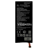 Compatible with LG X-Cam K580 mobile cell phone battery BL-T23 built-in charging board 2500mAh, factory wholesale and foreign trade