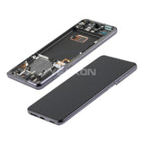 Compatible for Samsung S21 5G Screen Assembly Original with Frame G9910 Mobile Cell Phone Display Integrated Inner and Outer LCD Touch Wholesale