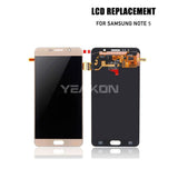 Compatible for NOTE5 Mobile Cell Phone Screen LCD Assembly Touch Screen Lcd N920 Display Screen Wholesale