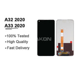 Compatible for oppo A32 2020 A33 A53 realme C17 7i Screen Assembly Integrated Inner and Outer LCD Wholesale