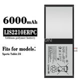 Compatible for Sony Xperia Tablet Z4 Brand New Tablet Battery LIS2210ERPC Factory Wholesale Export