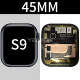 Compatible for Apple S9 Watch Screen Assembly Nine Generation Watch Assembly 41MM 45MM LCD Screen LCD wholesale