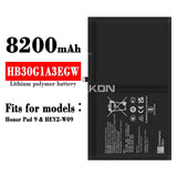 Compatible for Huawei Honor Pad 9/EY2-WO9 high-capacity new tablets batteries HB30G1A3EGW  Wholesale