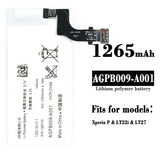 Compatible for Sony Xperia P_LT22i_LT27 Mobile Cell Phone Battery AGPB009-A001 Built-in Board Wholesale