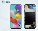 Compatible for Samsung A51 Mobile Cell Phone Display A515 LCD Assembly Touch Screen Integrated Inner and Outer Screen Lcd
